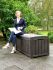 Glenwood Wood-Panel Garden Storage Box | 390L Keter Deck Box