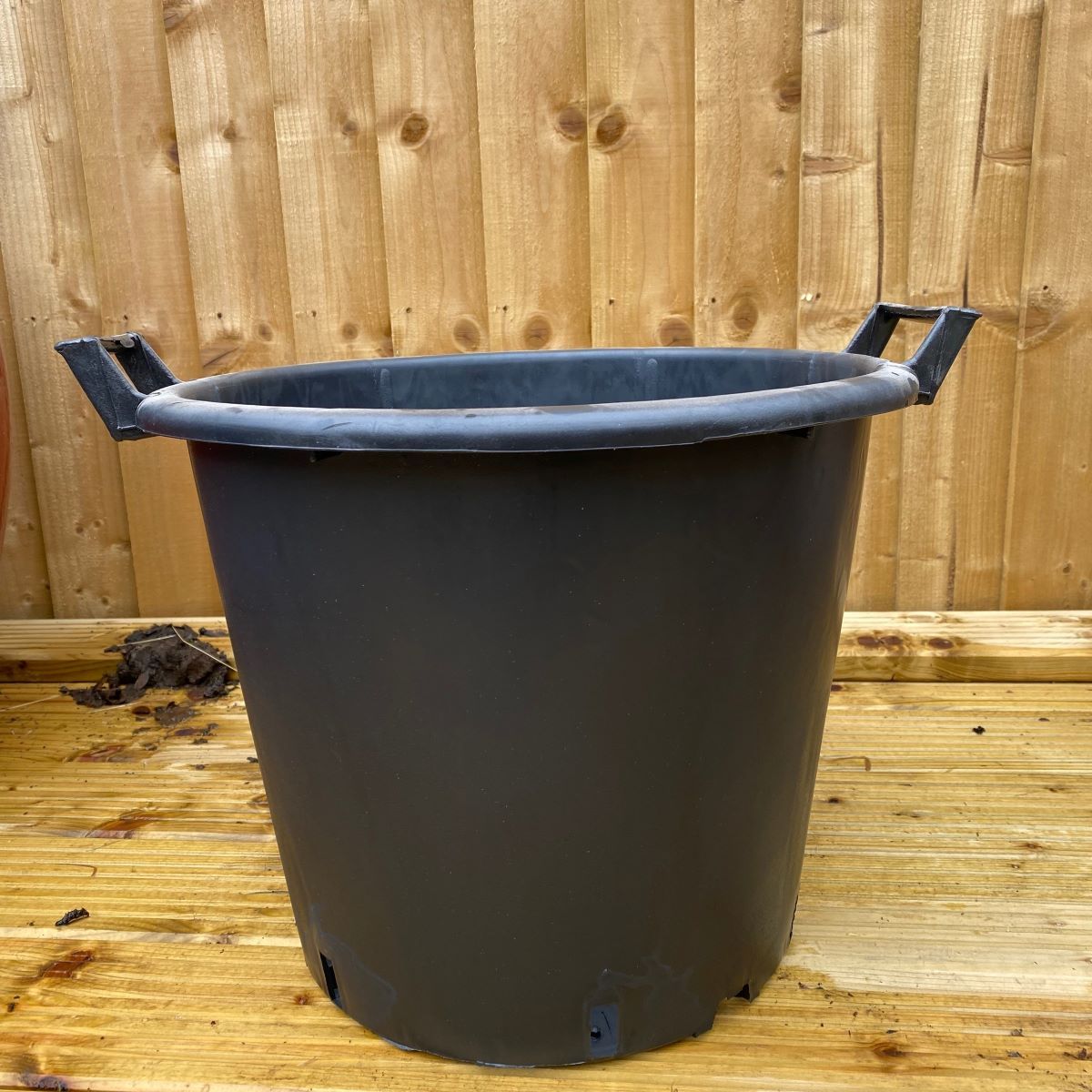 30Ltr Heavy Duty Black Pots (30 Litre) - Pack of 3 pots