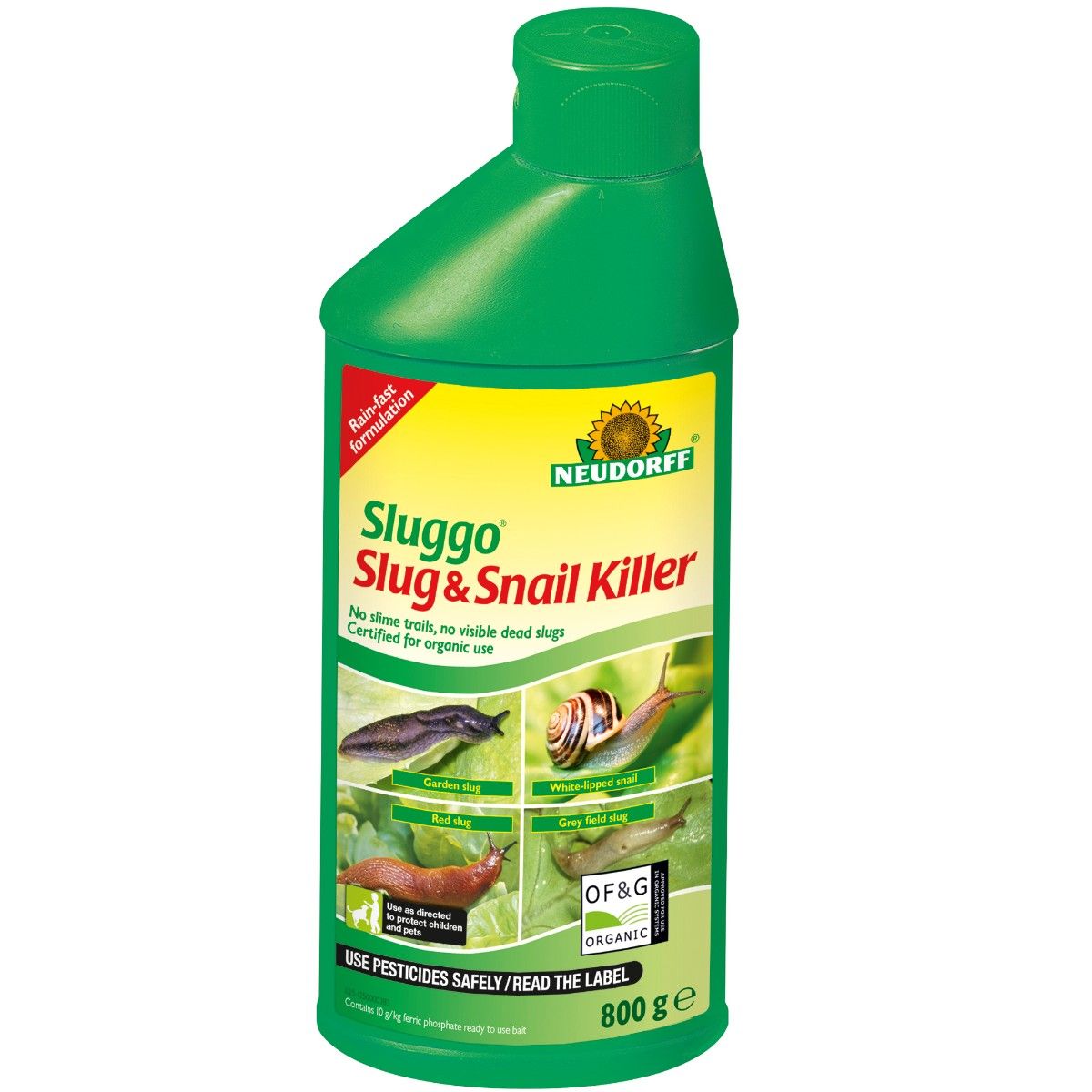 Neudorff Organic Sluggo Slug And Snail Killer 800g