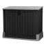 Keter Store-It-Out Midi | 845L Plastic Garden Storage Shed Anthracite & Grey