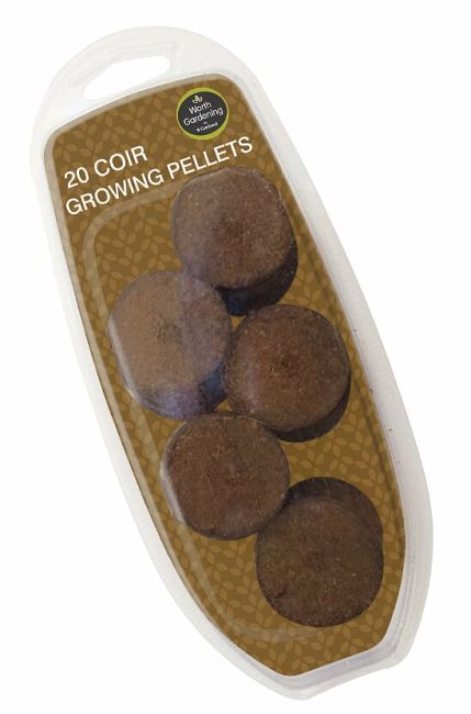 Peat Free Coir Expanding Growing Pellets  | Pack of 20