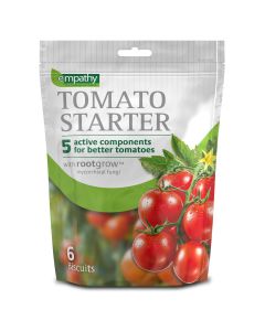 Empathy Mycorrhizal Fungi Tomato Plant Starter | 6 Biscuits