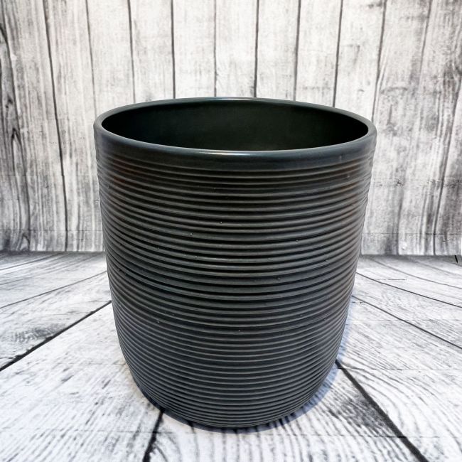 Ceramic Grey Indoor Pot | 9cm