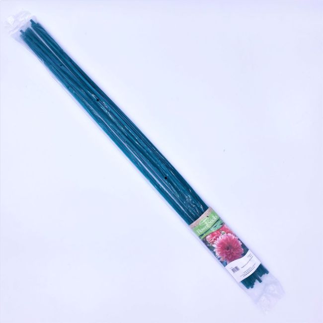Green Plant Flower Stick Split Canes 30" | Pack of 12