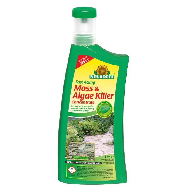Neudorff Fast Acting Moss And Algae Killer Concentrate | 1 Litre