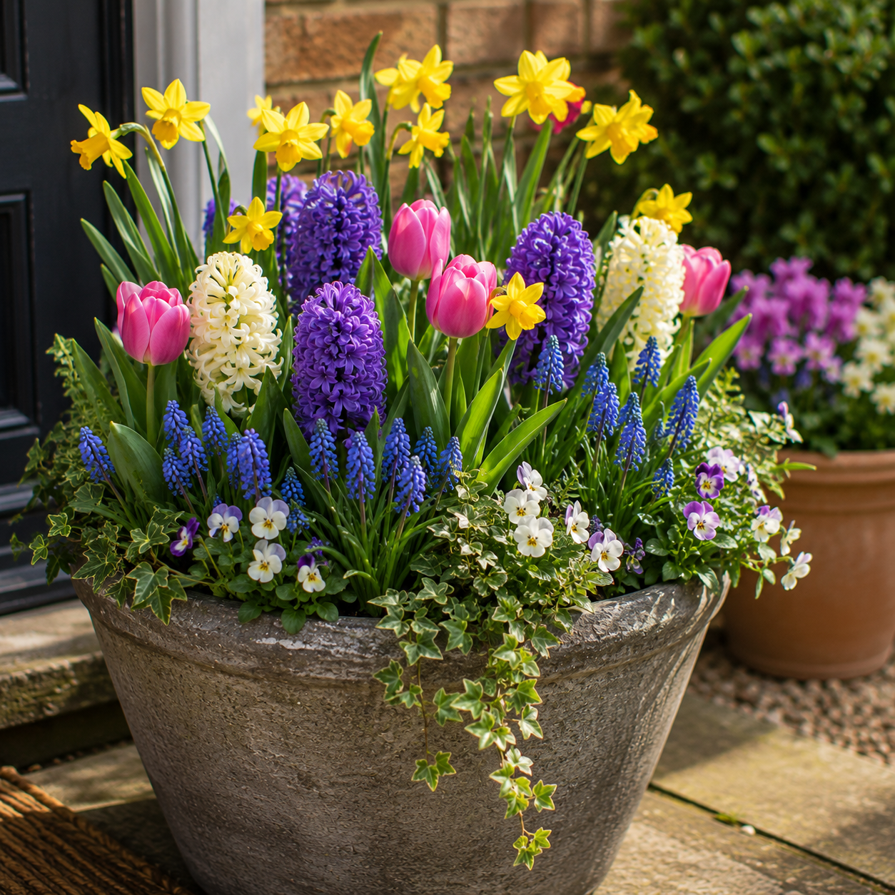 Spring Bulb Containers How to Plant Spring Bulbs